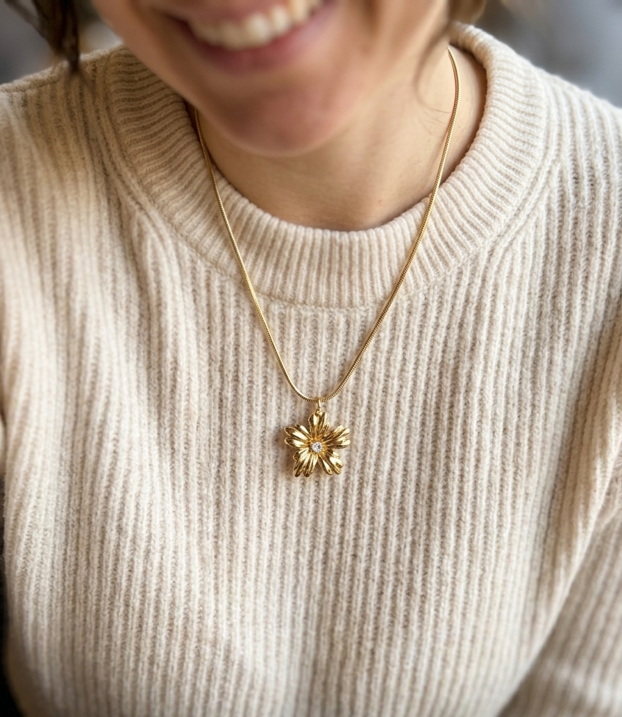 Flora Gold Chain