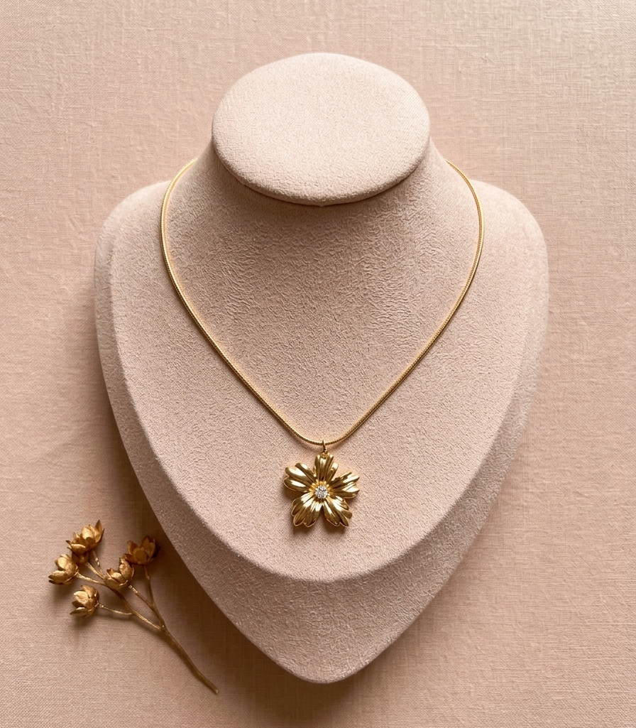 Flora Gold Chain