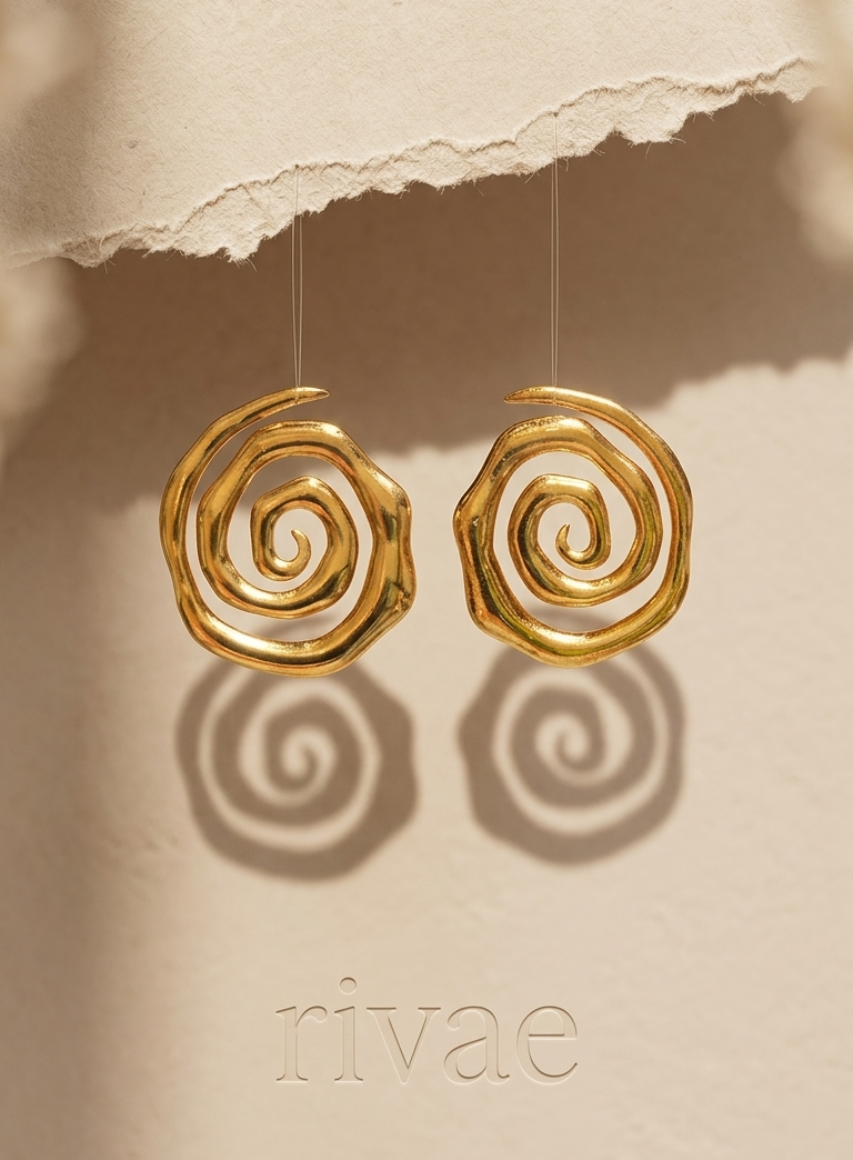 Zen Studs (Gold)